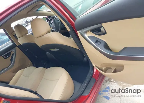 2013 Hyundai Elantra Gls z USA, uszkodzony, nr VIN 5NPDH4AE5DH358120